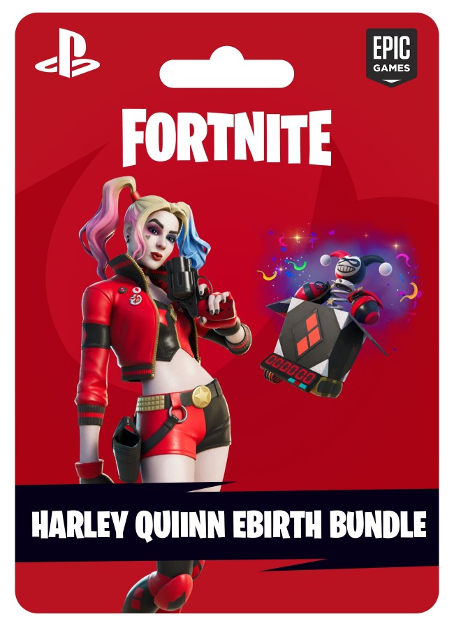 Fortnite Harley Quinn Renacimiento Bundle PS4 Game Store Chile