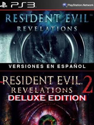 2 juegos en 1 Resident Evil Revelations Mas Resident Evil Revelations 2 Deluxe Edition Ps3