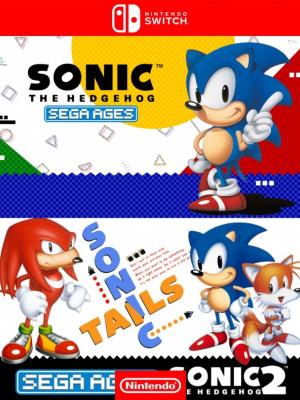 2 JUEGOS EN 1 SEGA AGES Sonic The Hedgehog mas SEGA AGES Sonic The Hedgehog 2 - Nintendo Switch