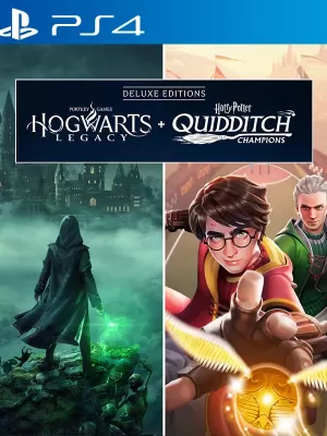 Hogwarts Legacy + Harry Potter: Quidditch Champions Deluxe Editions Bundle PS4